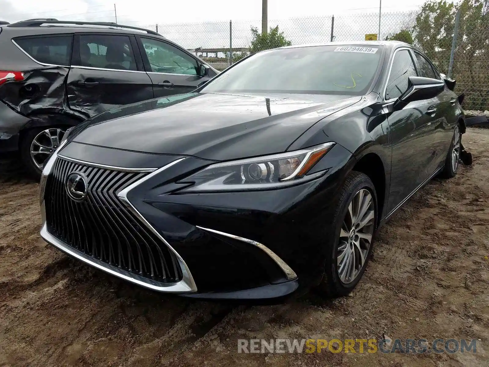 2 Photograph of a damaged car 58ABZ1B14KU049065 LEXUS ES350 2019