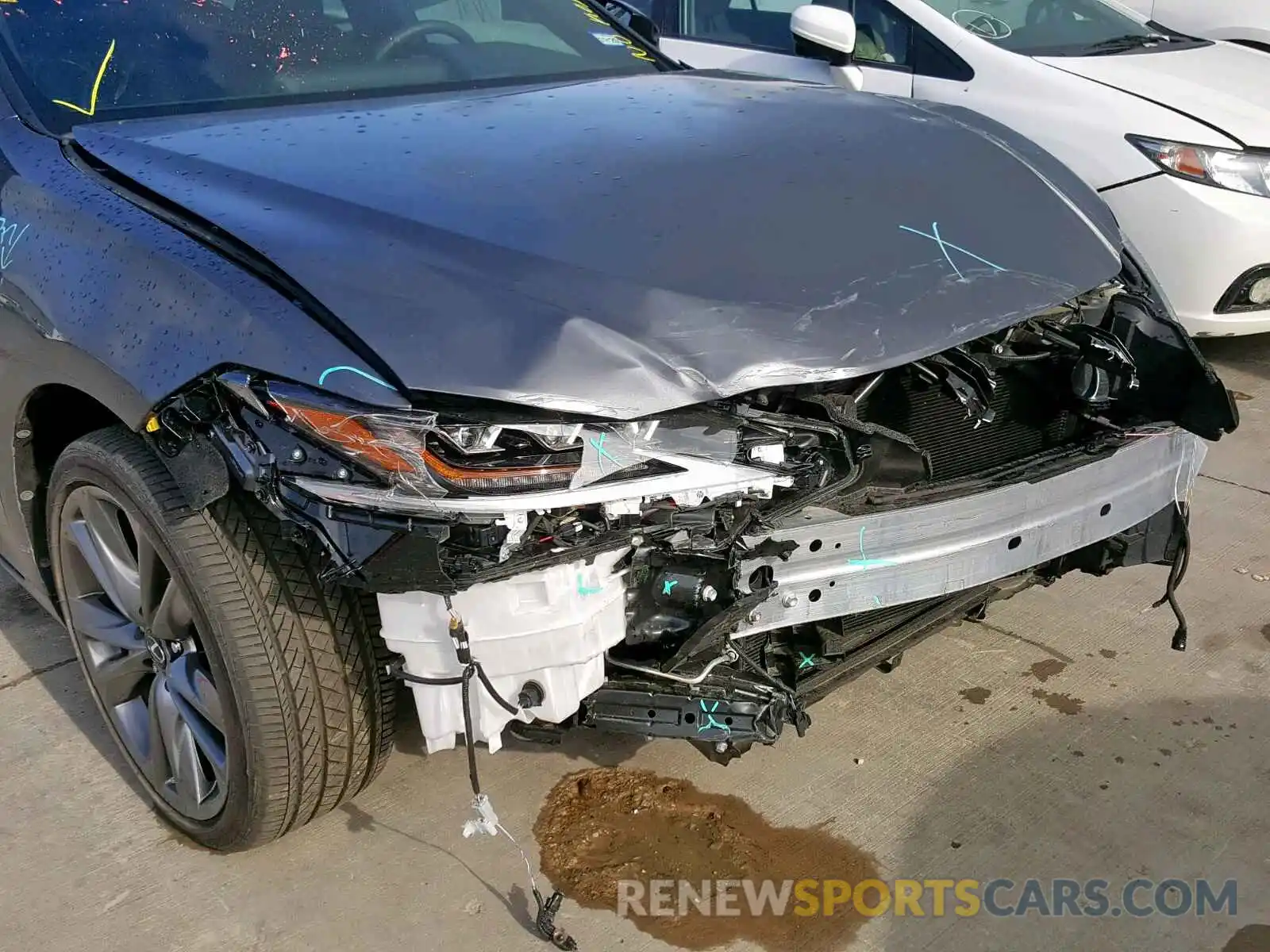 9 Photograph of a damaged car 58ABZ1B15KU002529 LEXUS ES350 2019