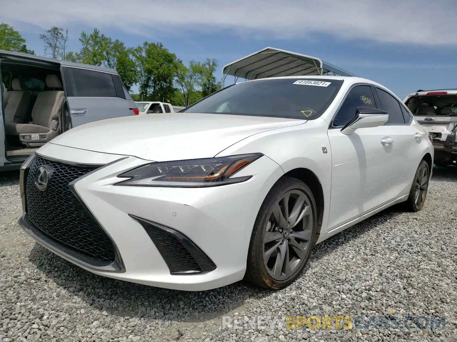 2 Photograph of a damaged car 58ABZ1B15KU003616 LEXUS ES350 2019