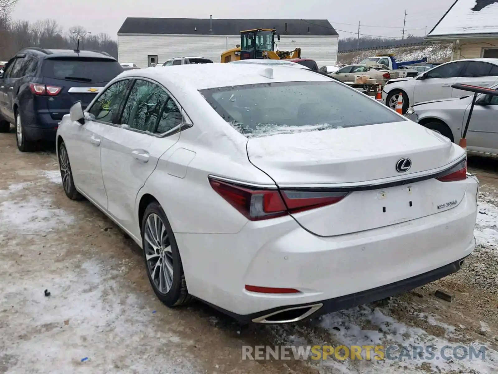 3 Photograph of a damaged car 58ABZ1B15KU003891 LEXUS ES350 2019