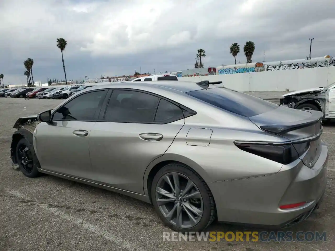 2 Photograph of a damaged car 58ABZ1B15KU005771 LEXUS ES350 2019