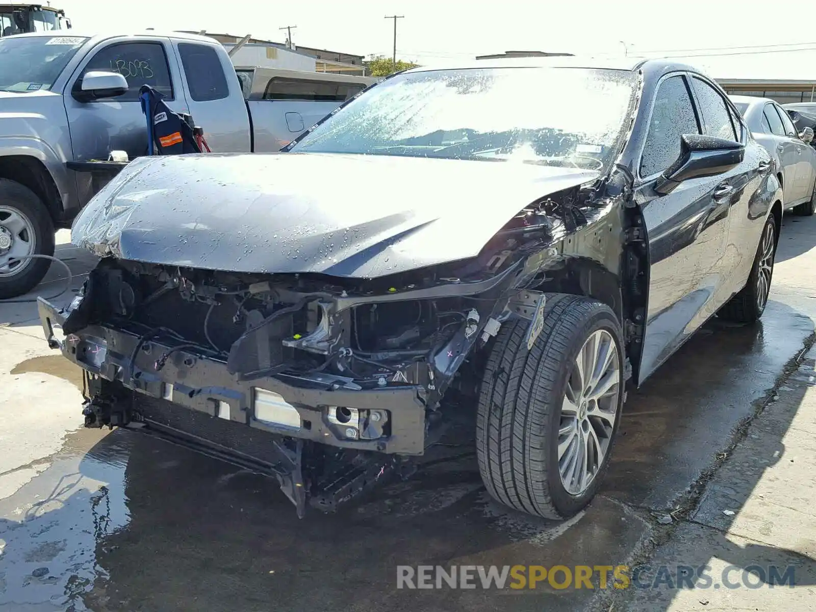 2 Photograph of a damaged car 58ABZ1B15KU006001 LEXUS ES350 2019