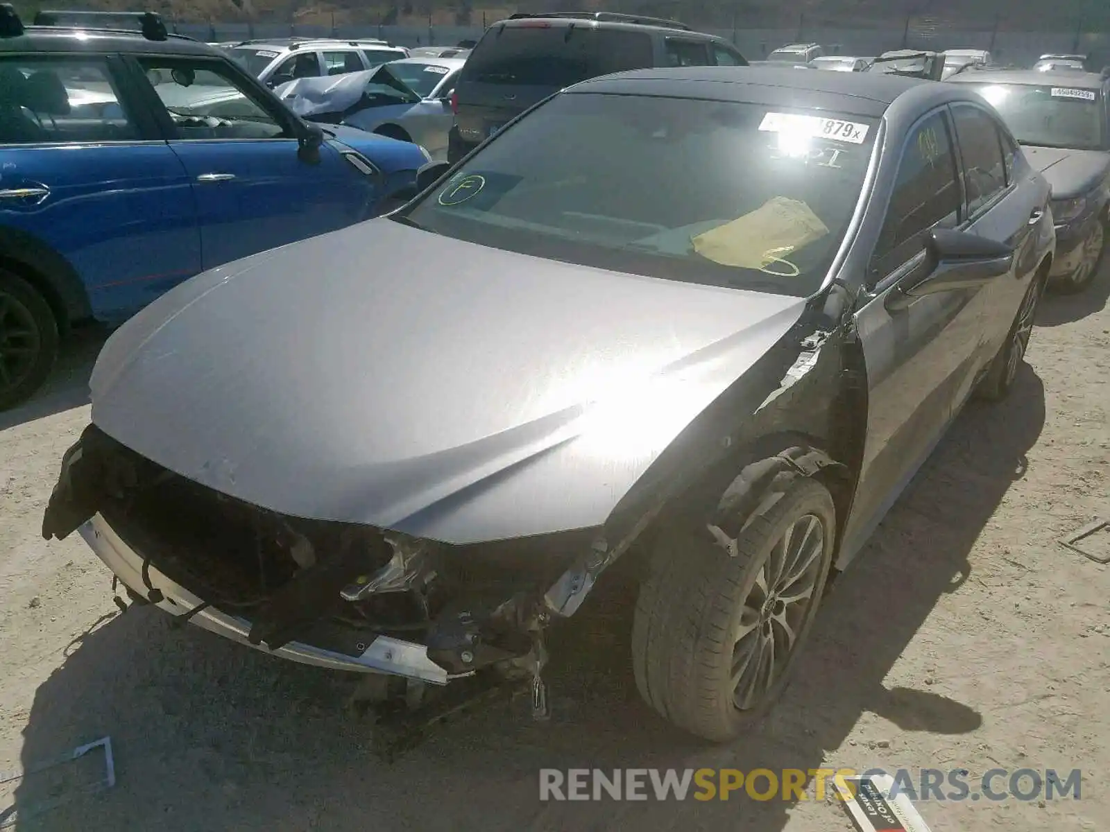 2 Photograph of a damaged car 58ABZ1B15KU013871 LEXUS ES350 2019