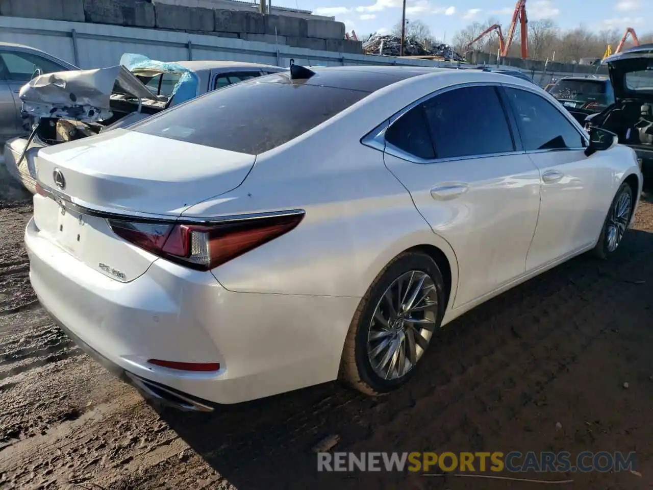 3 Photograph of a damaged car 58ABZ1B15KU014874 LEXUS ES350 2019