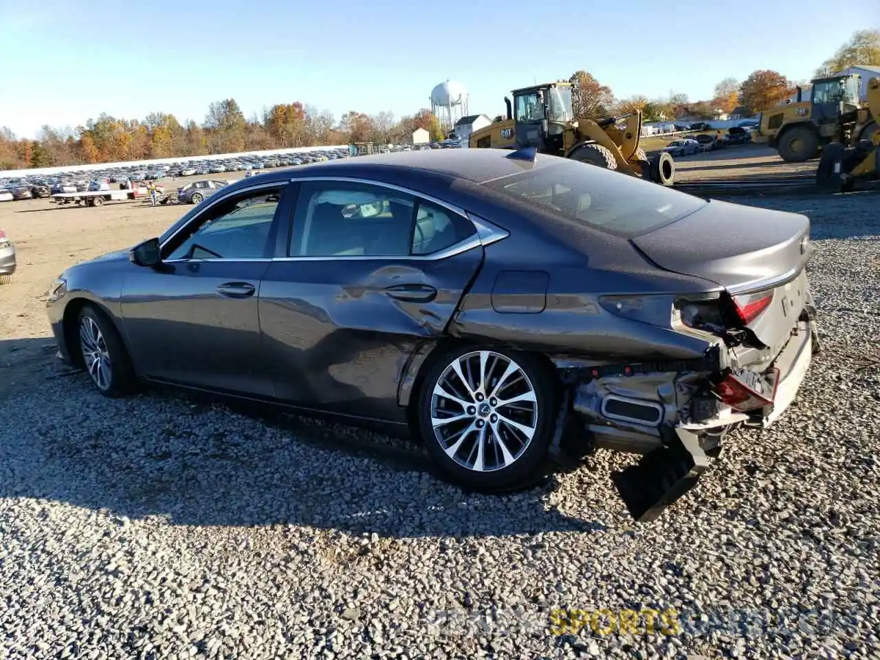 2 Photograph of a damaged car 58ABZ1B15KU015393 LEXUS ES350 2019