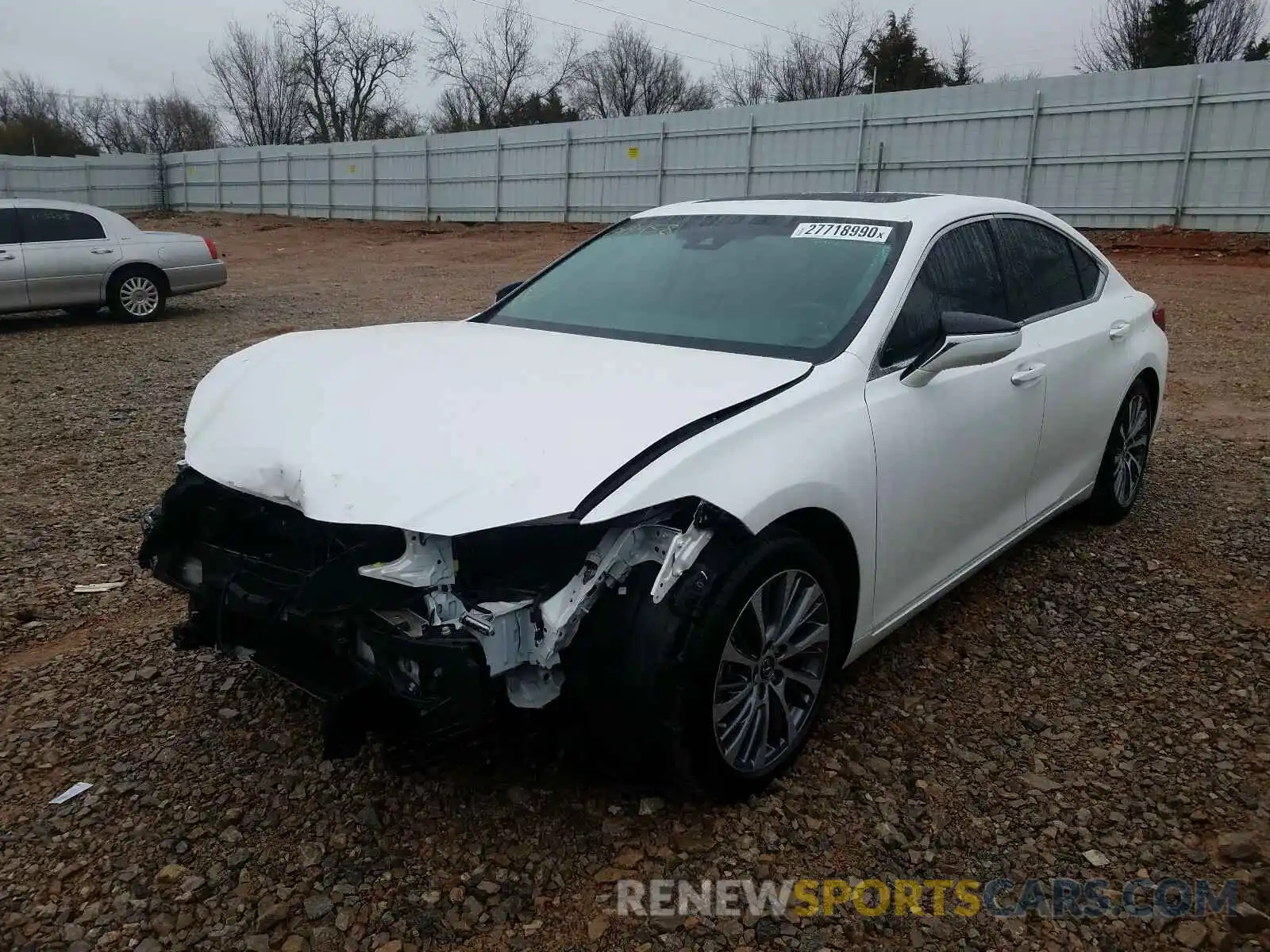 2 Photograph of a damaged car 58ABZ1B15KU019458 LEXUS ES350 2019