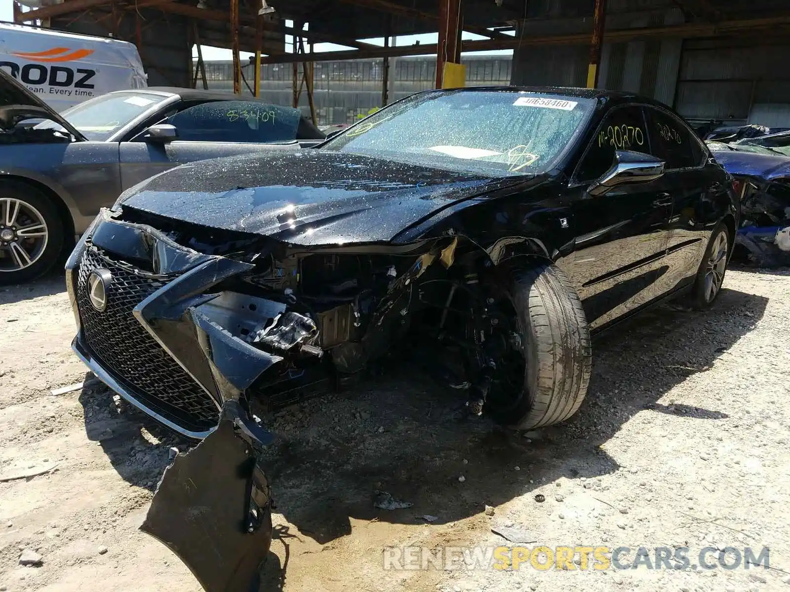 2 Photograph of a damaged car 58ABZ1B15KU023722 LEXUS ES350 2019