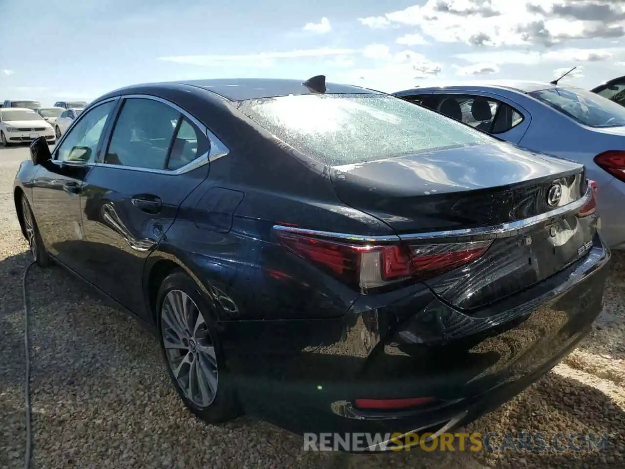 3 Photograph of a damaged car 58ABZ1B15KU035501 LEXUS ES350 2019