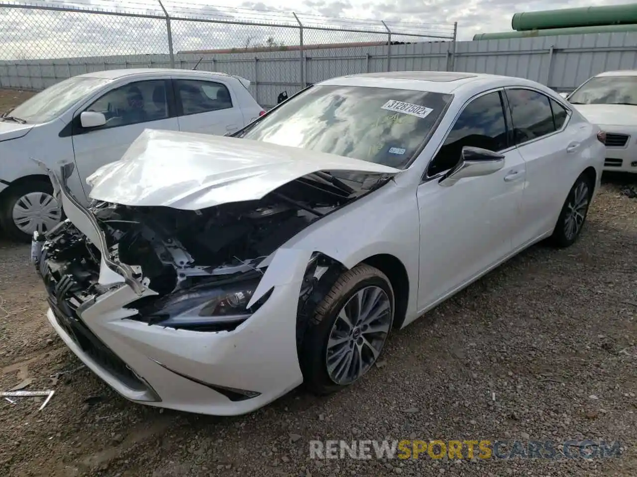 2 Photograph of a damaged car 58ABZ1B15KU039466 LEXUS ES350 2019