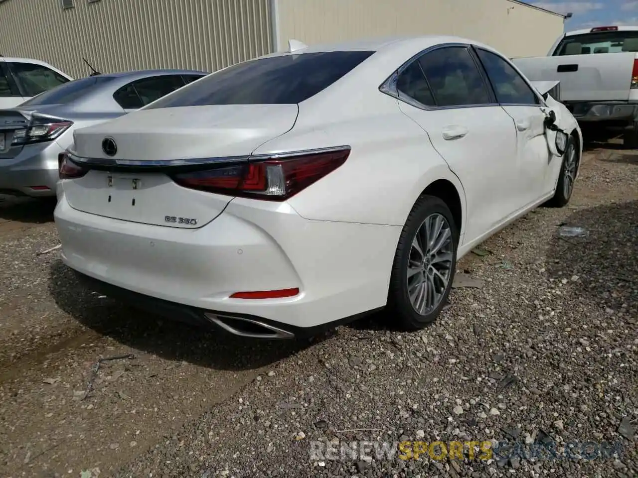 4 Фотография поврежденного автомобиля 58ABZ1B15KU039466 LEXUS ES350 2019