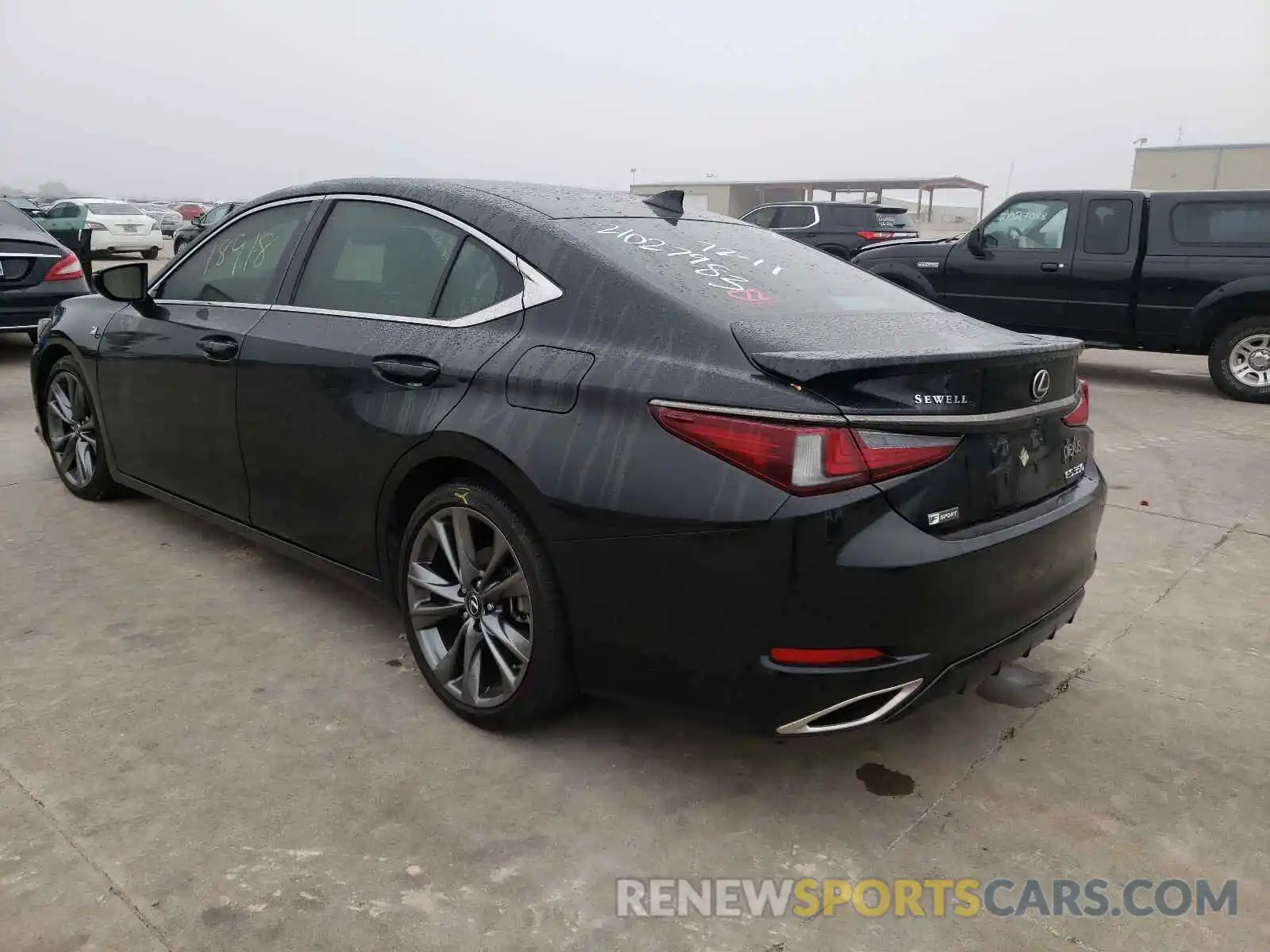 3 Photograph of a damaged car 58ABZ1B15KU039788 LEXUS ES350 2019