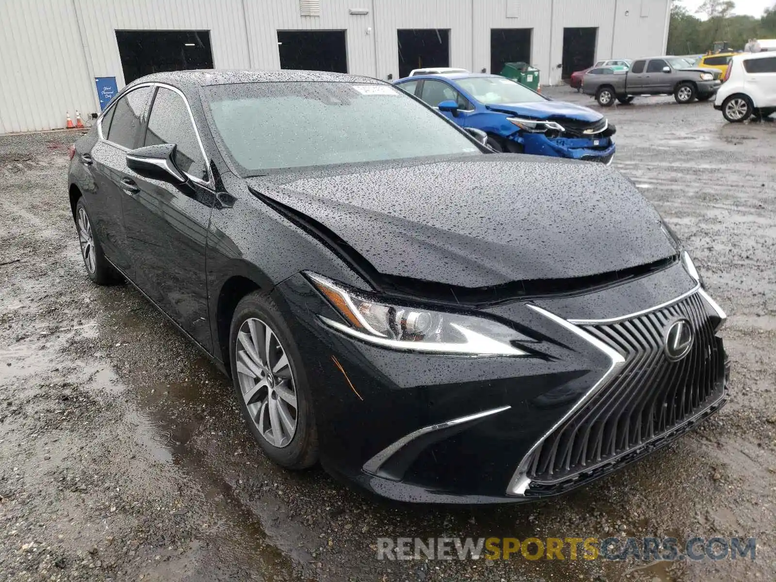 1 Photograph of a damaged car 58ABZ1B15KU040892 LEXUS ES350 2019