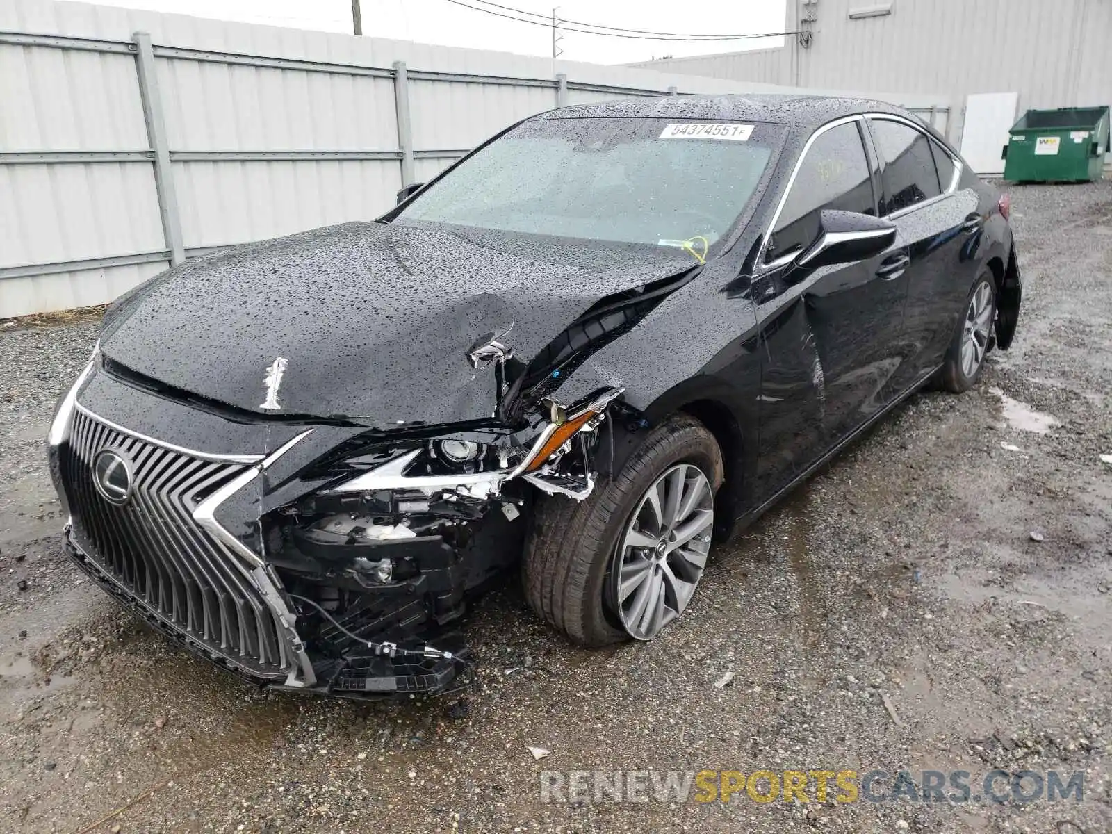 2 Photograph of a damaged car 58ABZ1B15KU040892 LEXUS ES350 2019