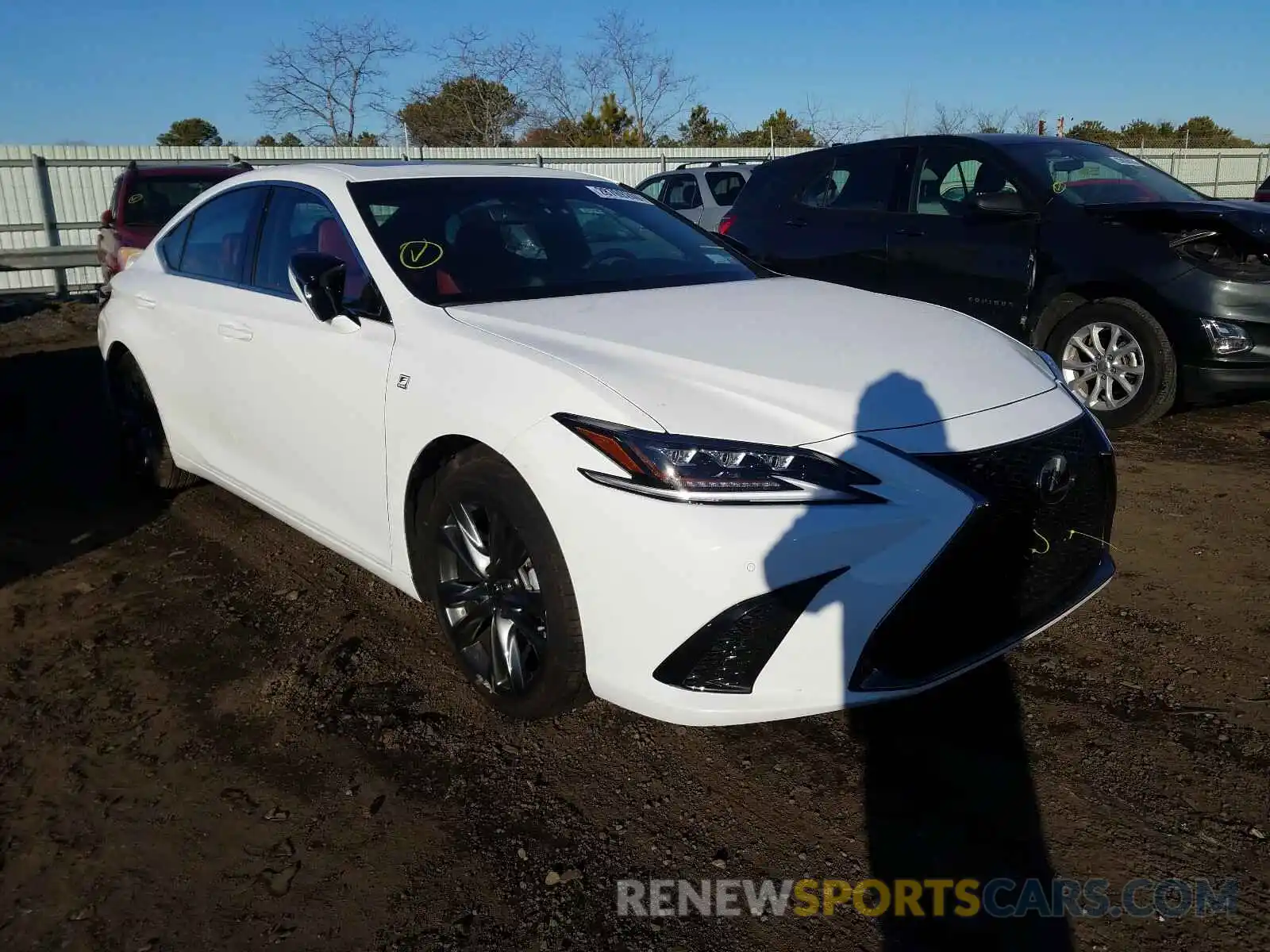 1 Photograph of a damaged car 58ABZ1B15KU041122 LEXUS ES350 2019