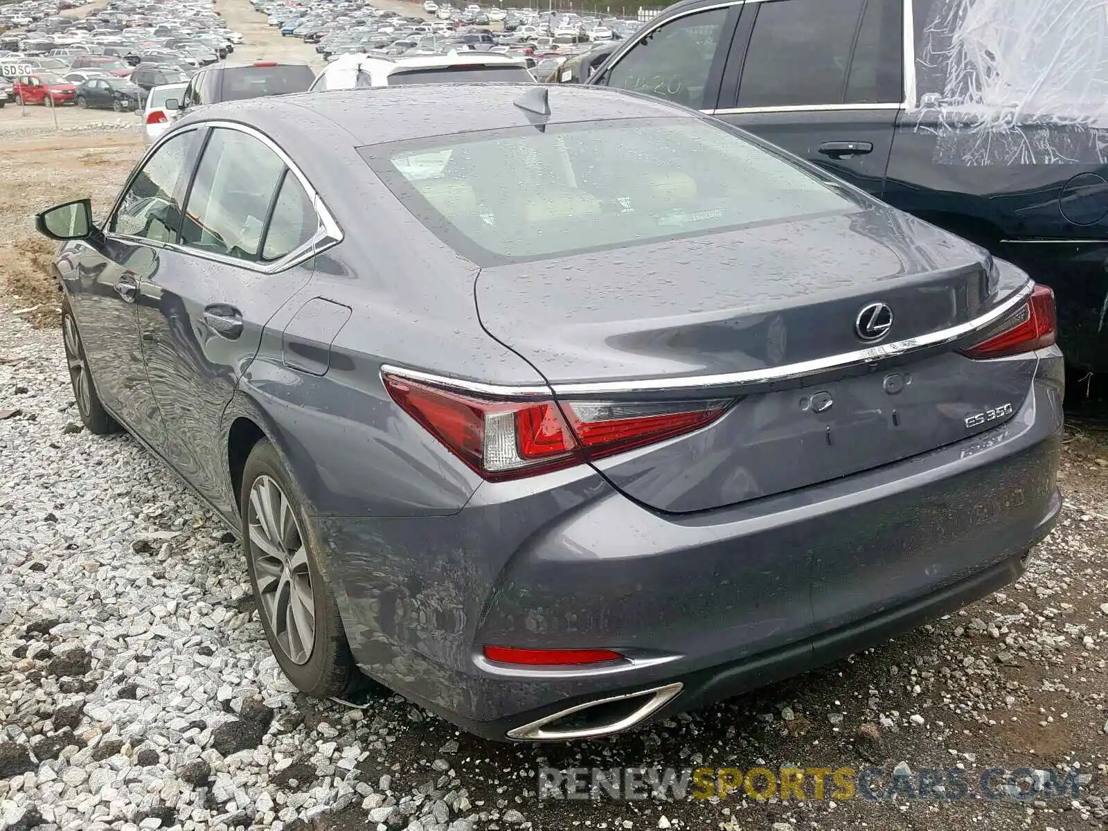 3 Photograph of a damaged car 58ABZ1B15KU048703 LEXUS ES350 2019