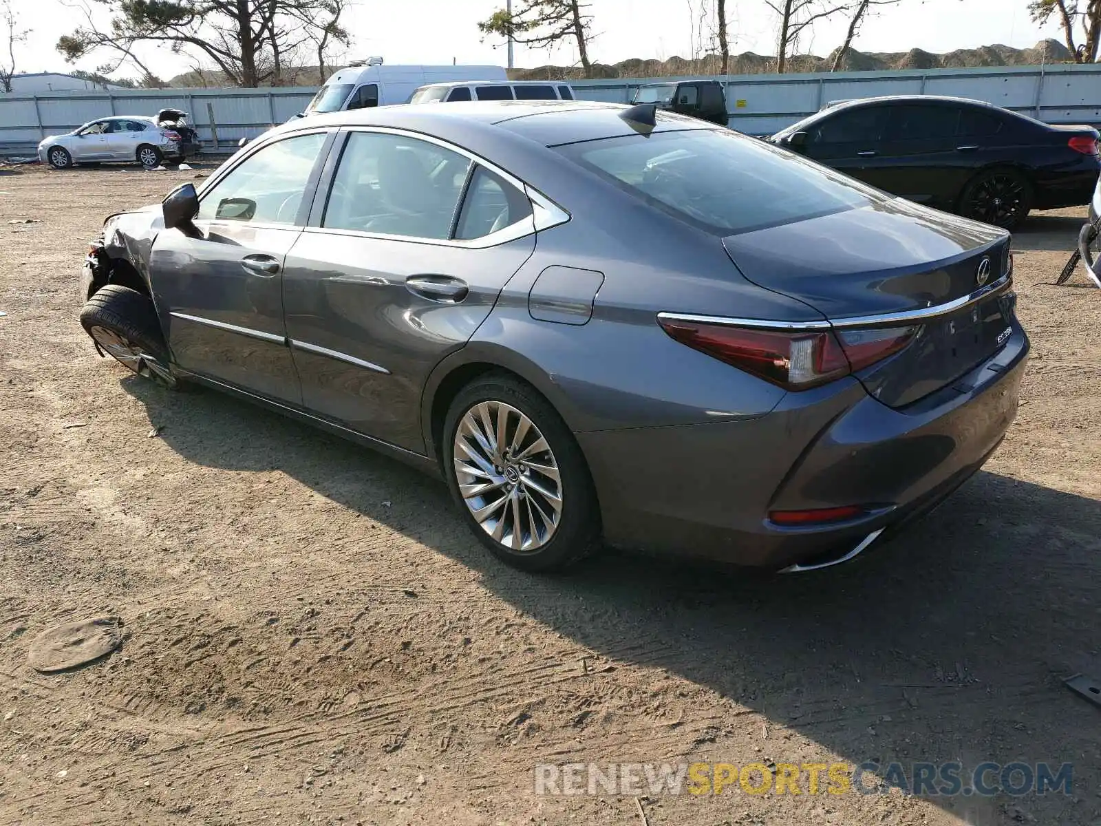 3 Photograph of a damaged car 58ABZ1B16KU009196 LEXUS ES350 2019