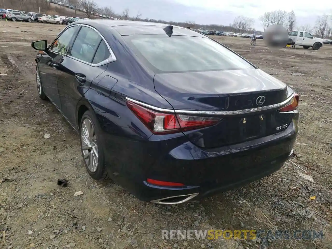 3 Photograph of a damaged car 58ABZ1B16KU026984 LEXUS ES350 2019