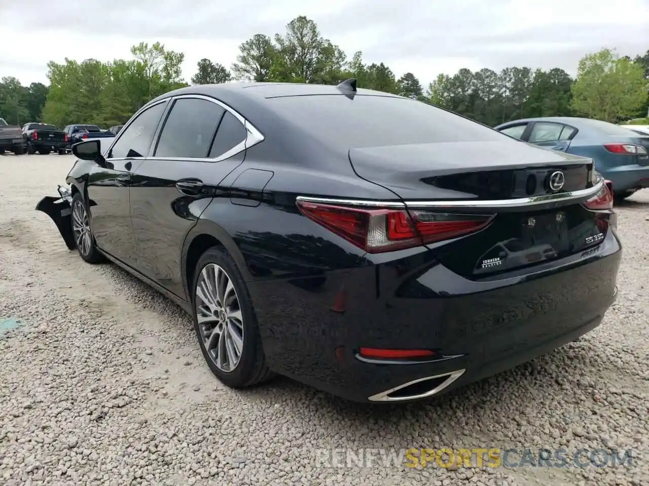 3 Photograph of a damaged car 58ABZ1B16KU034986 LEXUS ES350 2019