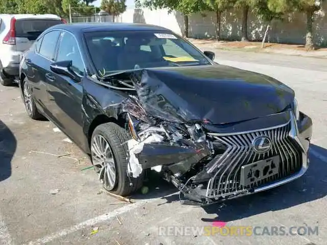 1 Photograph of a damaged car 58ABZ1B16KU036270 LEXUS ES350 2019