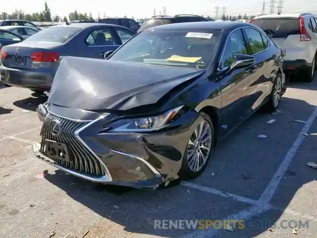 2 Photograph of a damaged car 58ABZ1B16KU036270 LEXUS ES350 2019