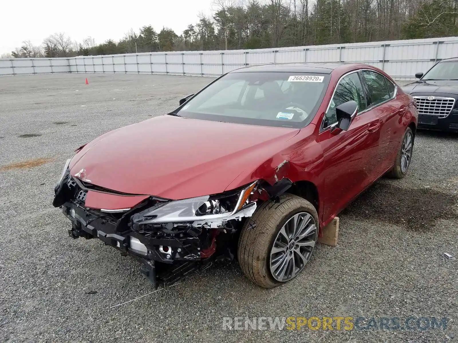 2 Photograph of a damaged car 58ABZ1B16KU040044 LEXUS ES350 2019