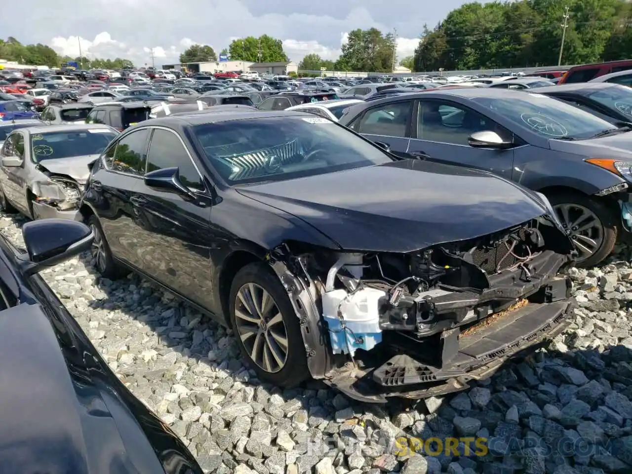 1 Photograph of a damaged car 58ABZ1B16KU045874 LEXUS ES350 2019