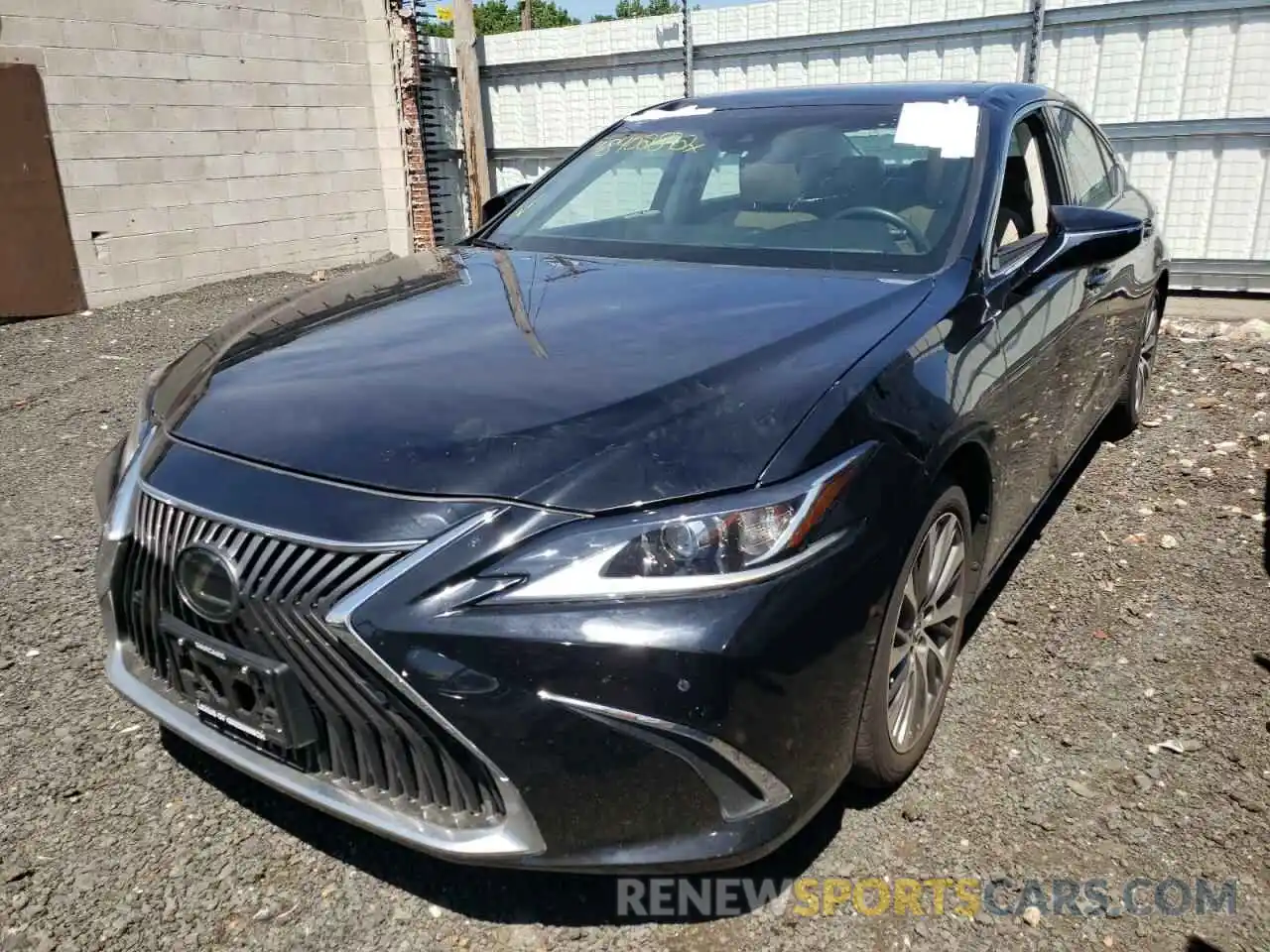 2 Photograph of a damaged car 58ABZ1B17KU005366 LEXUS ES350 2019