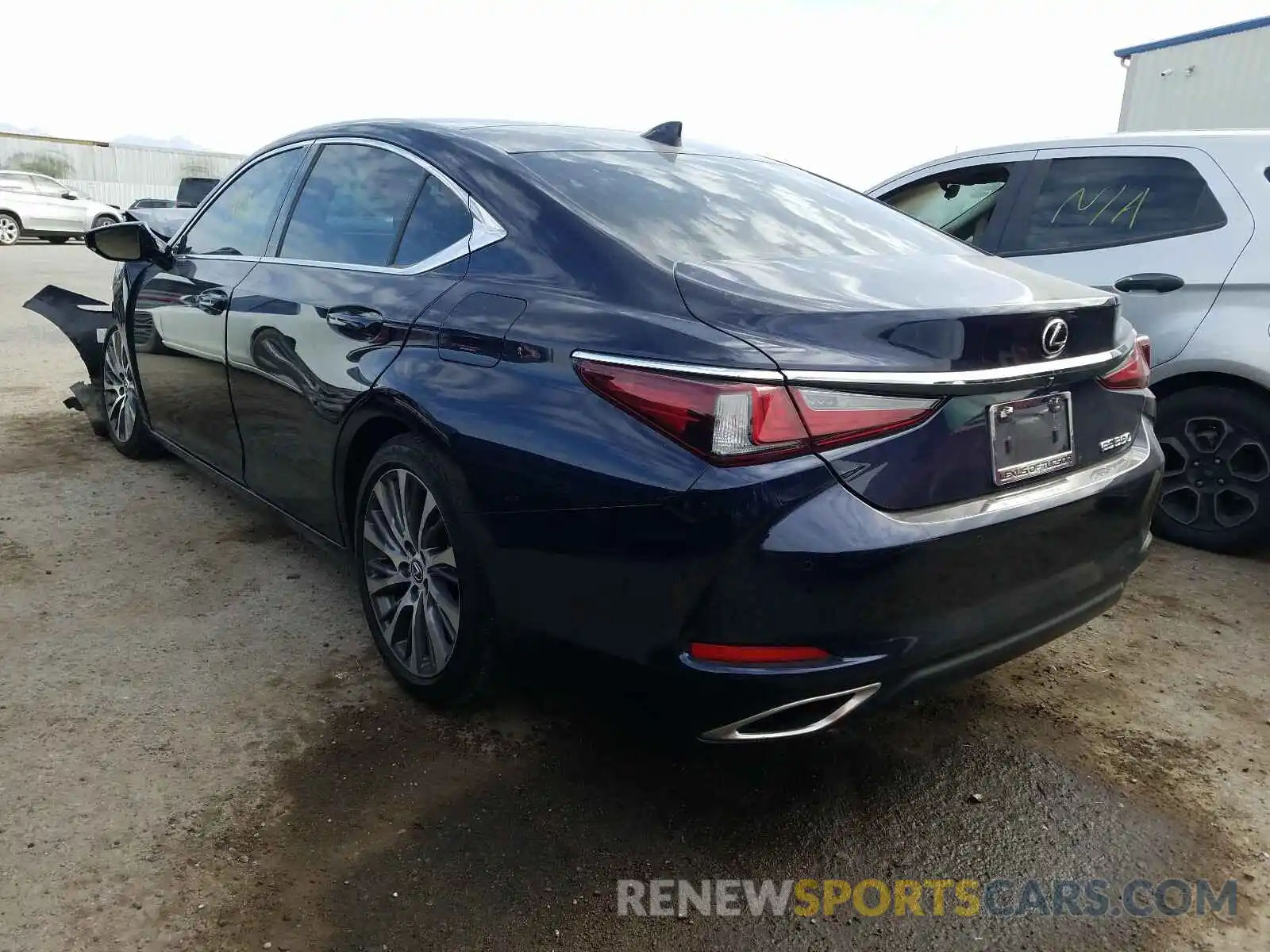 3 Photograph of a damaged car 58ABZ1B17KU025133 LEXUS ES350 2019