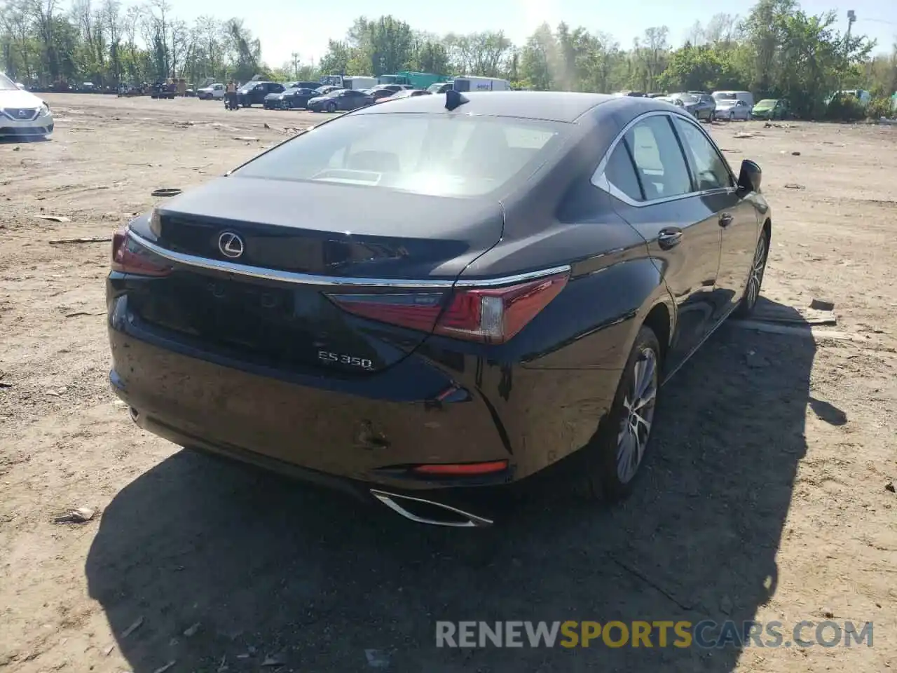 4 Фотография поврежденного автомобиля 58ABZ1B17KU031935 LEXUS ES350 2019