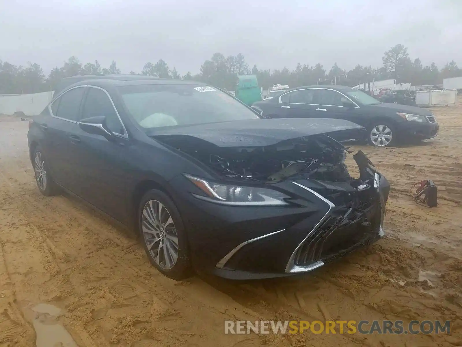 1 Photograph of a damaged car 58ABZ1B17KU037542 LEXUS ES350 2019