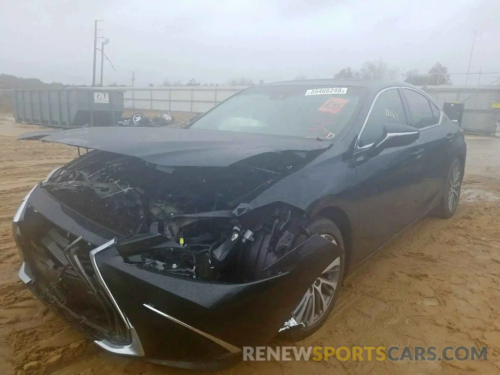 2 Photograph of a damaged car 58ABZ1B17KU037542 LEXUS ES350 2019