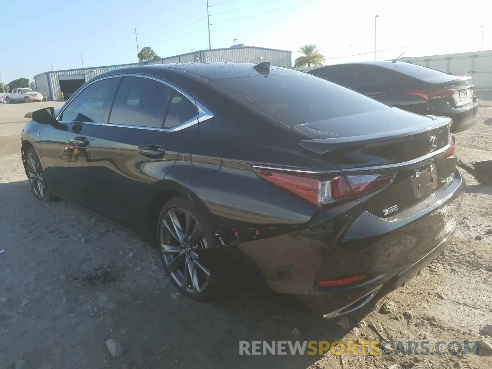 3 Photograph of a damaged car 58ABZ1B17KU039579 LEXUS ES350 2019