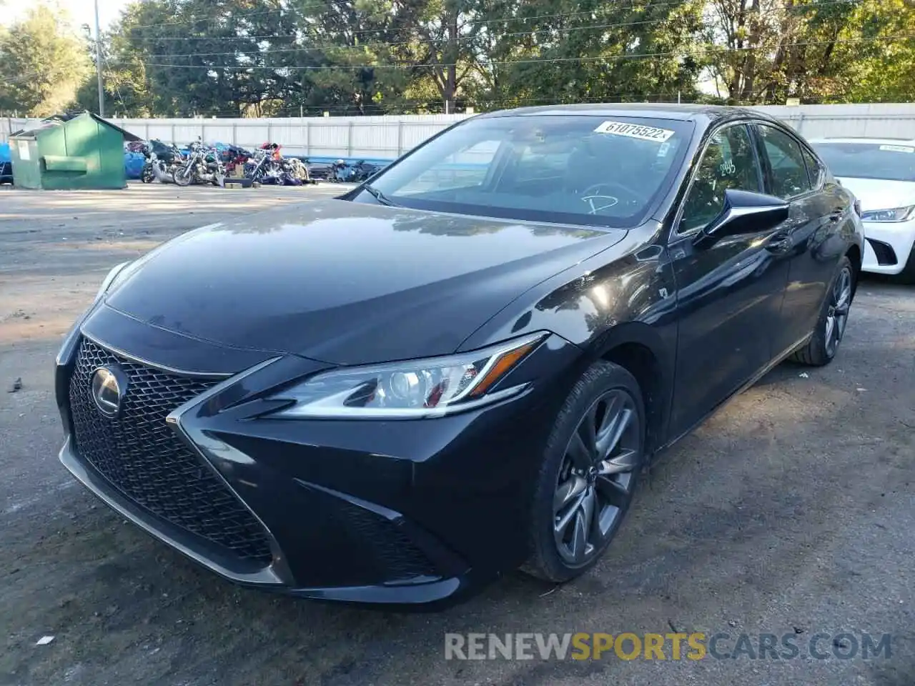 2 Photograph of a damaged car 58ABZ1B17KU042191 LEXUS ES350 2019