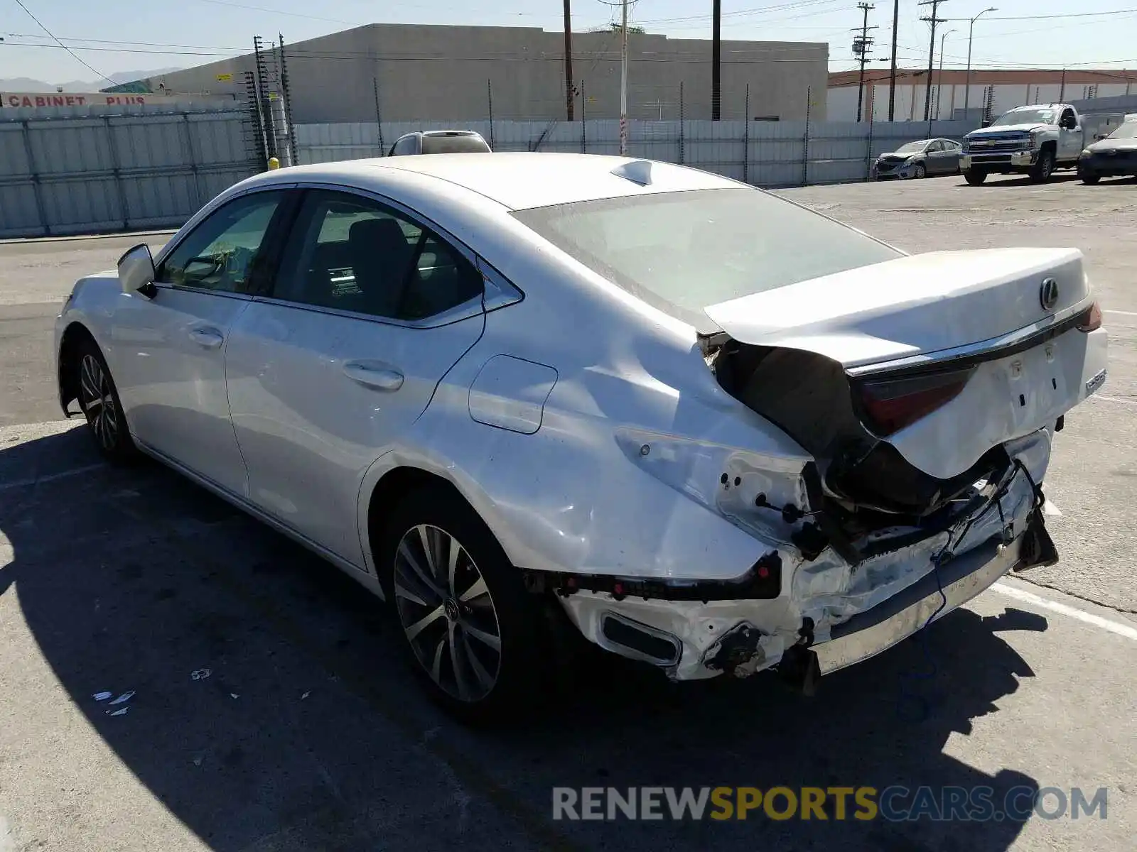 3 Photograph of a damaged car 58ABZ1B17KU048069 LEXUS ES350 2019