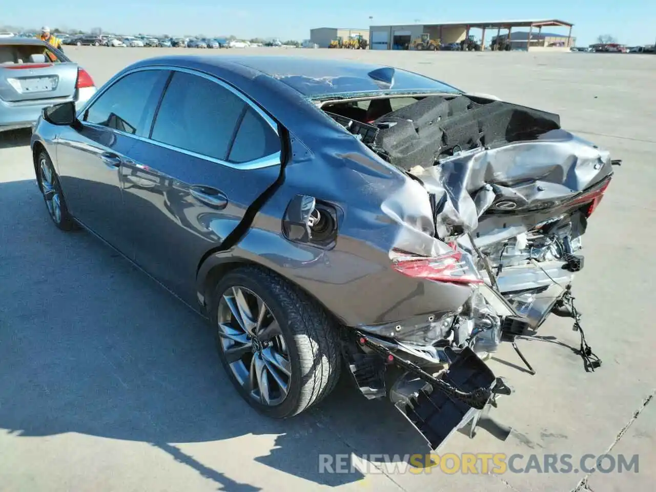 3 Photograph of a damaged car 58ABZ1B18KU001911 LEXUS ES350 2019