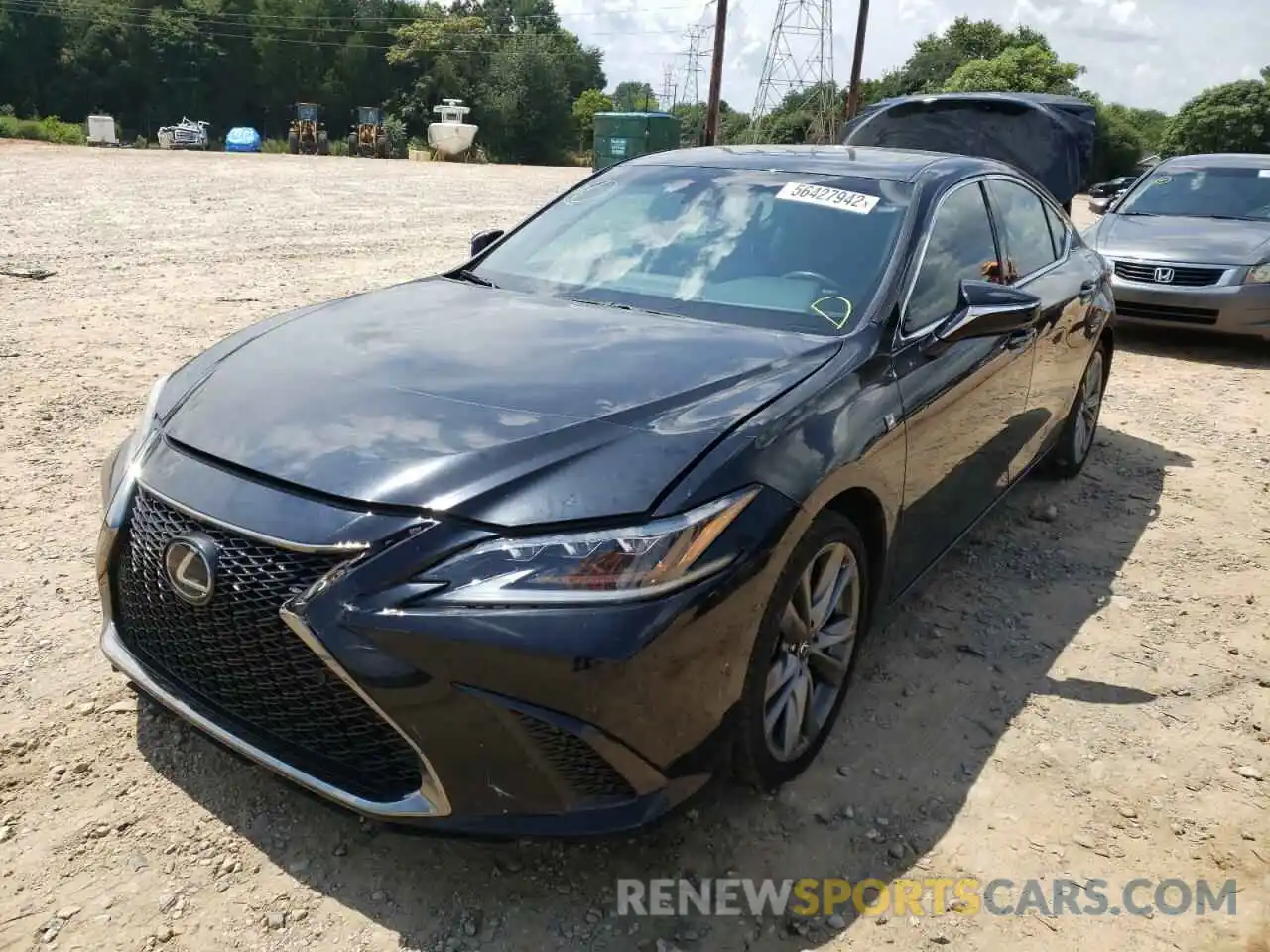 2 Photograph of a damaged car 58ABZ1B18KU002444 LEXUS ES350 2019