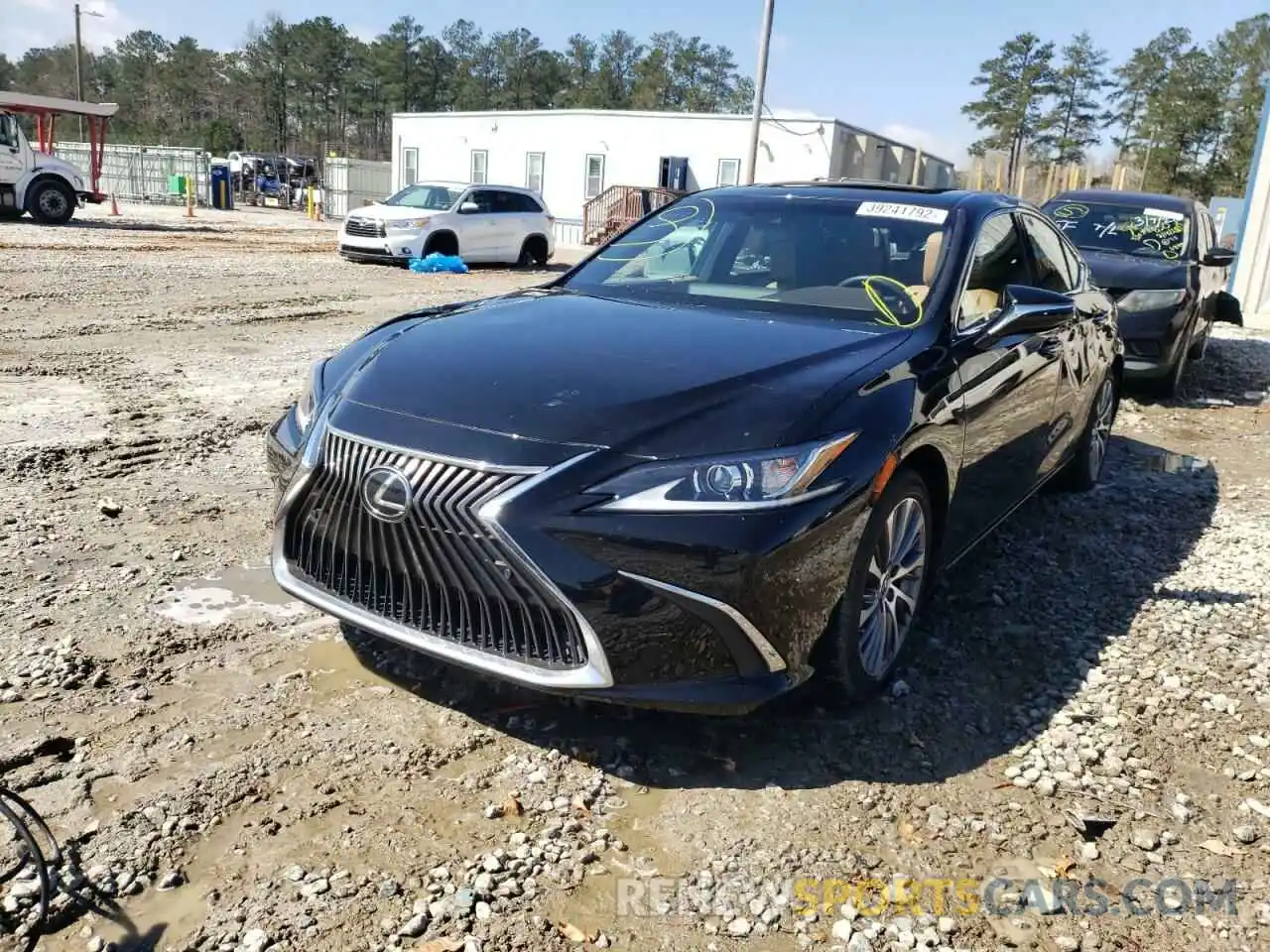 2 Photograph of a damaged car 58ABZ1B18KU004145 LEXUS ES350 2019