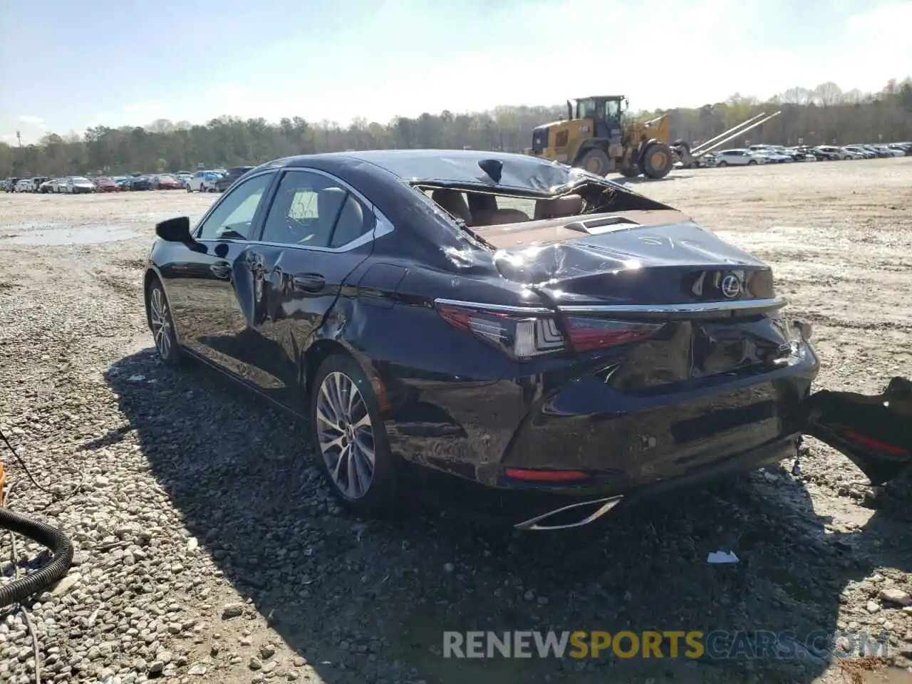 3 Photograph of a damaged car 58ABZ1B18KU004145 LEXUS ES350 2019