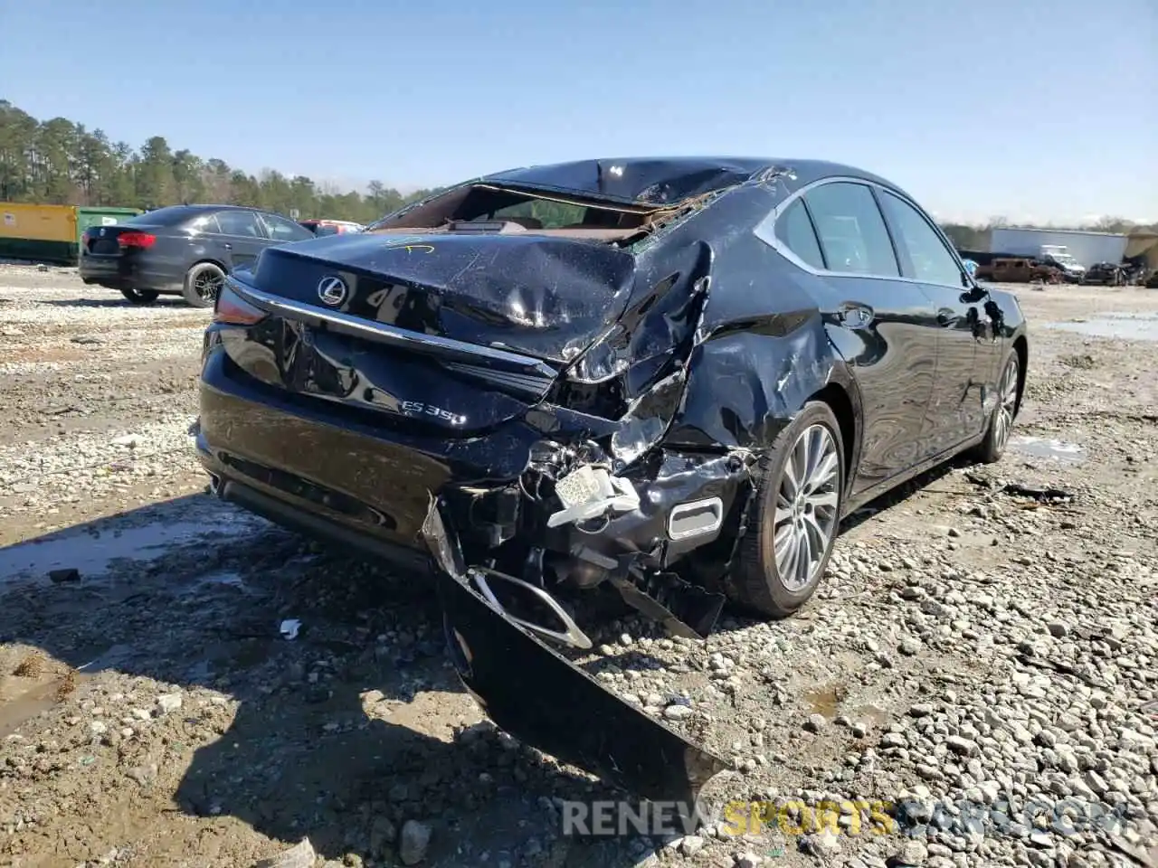 4 Photograph of a damaged car 58ABZ1B18KU004145 LEXUS ES350 2019