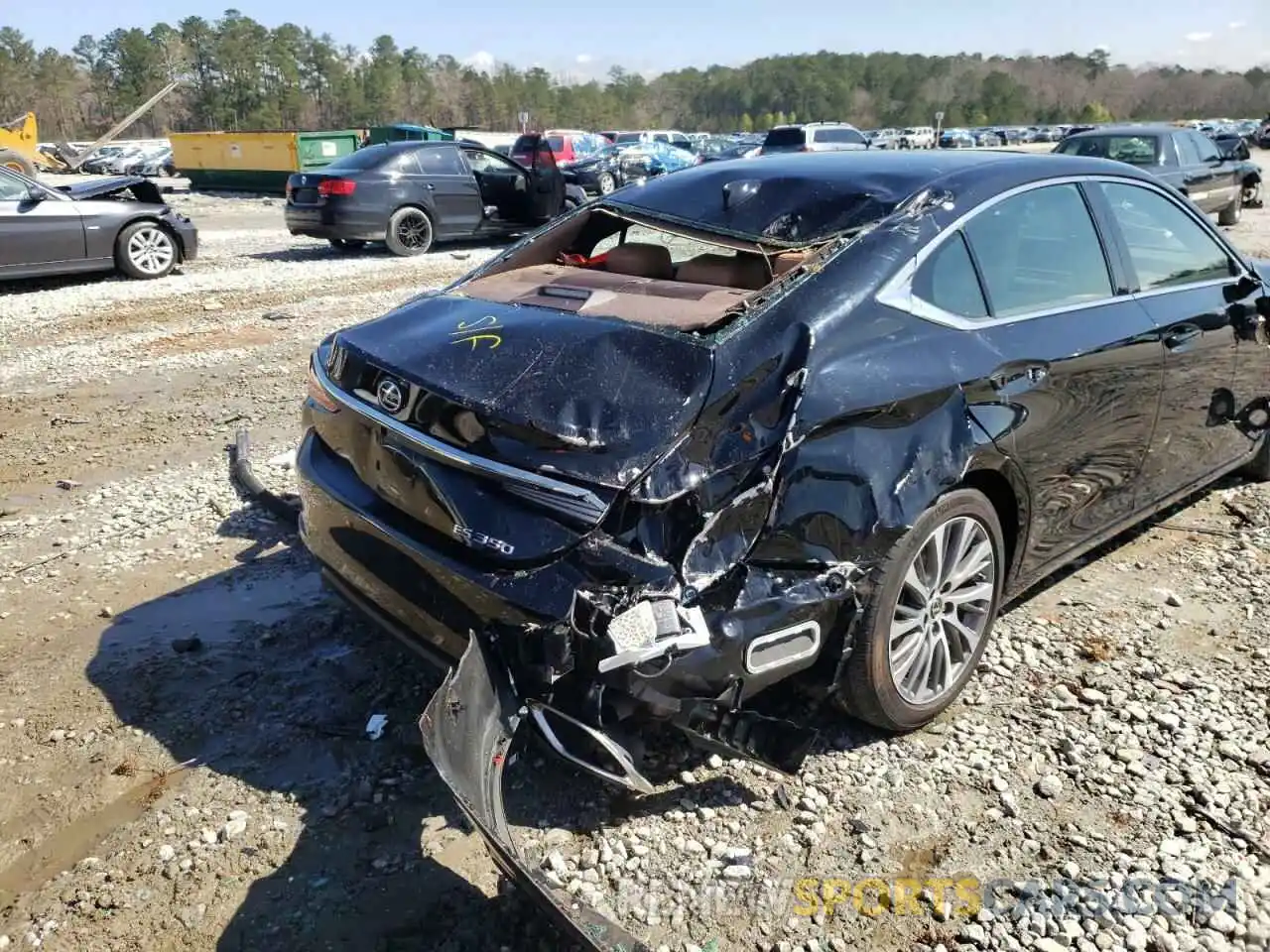 9 Photograph of a damaged car 58ABZ1B18KU004145 LEXUS ES350 2019