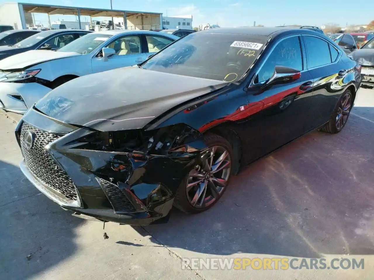 2 Photograph of a damaged car 58ABZ1B18KU008812 LEXUS ES350 2019