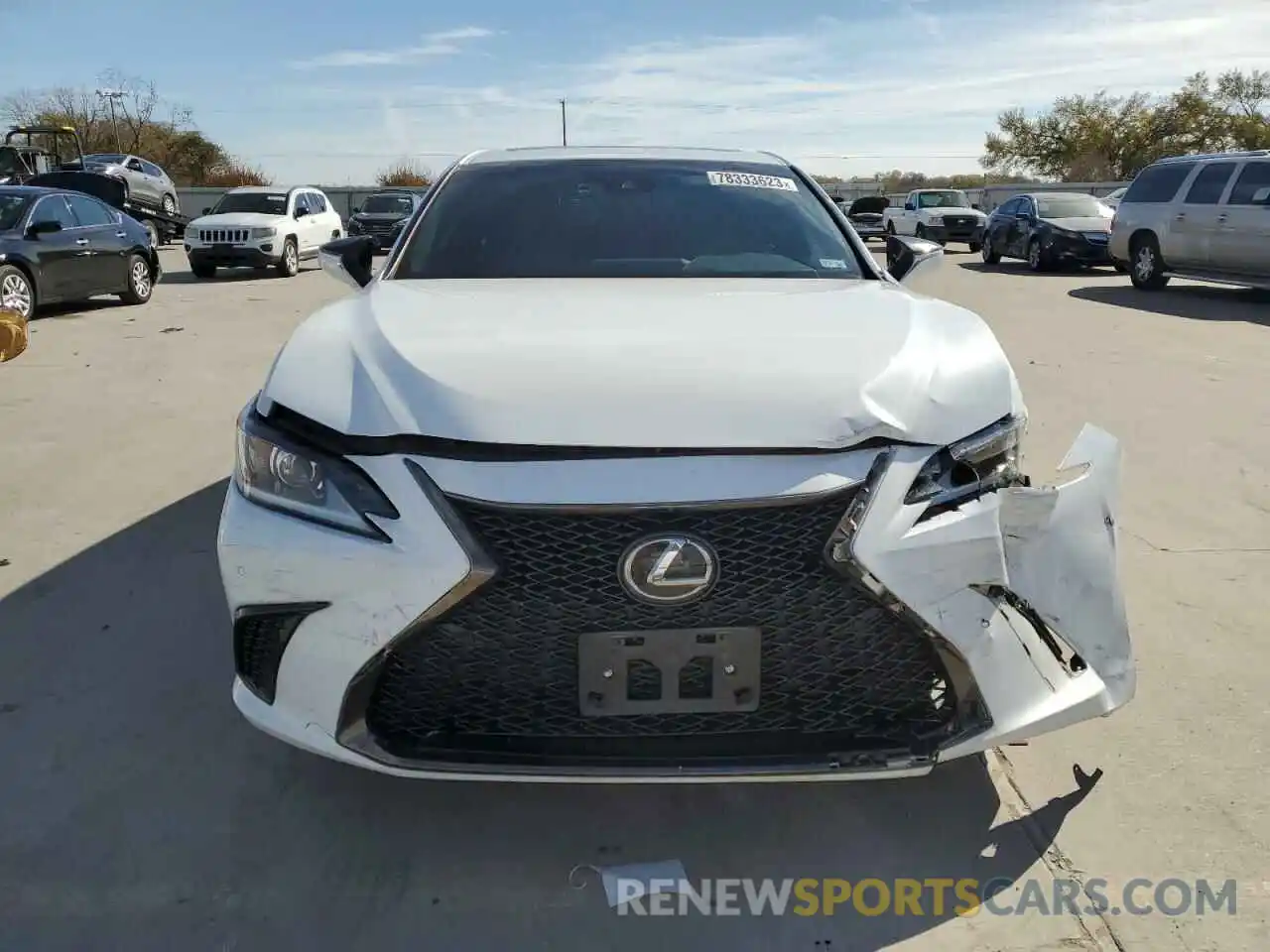 5 Photograph of a damaged car 58ABZ1B18KU015436 LEXUS ES350 2019