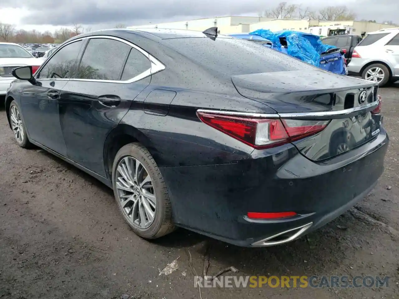 3 Фотография поврежденного автомобиля 58ABZ1B18KU016635 LEXUS ES350 2019