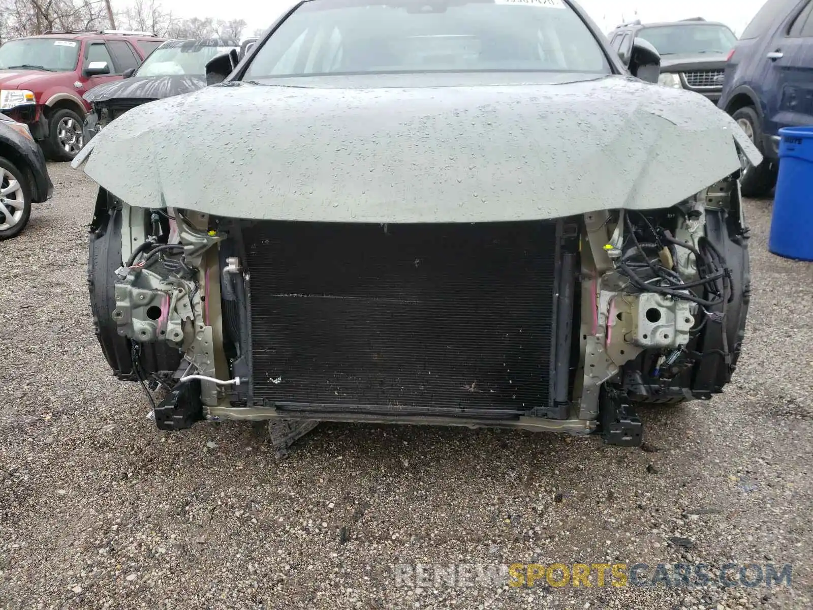 9 Фотография поврежденного автомобиля 58ABZ1B18KU024489 LEXUS ES350 2019