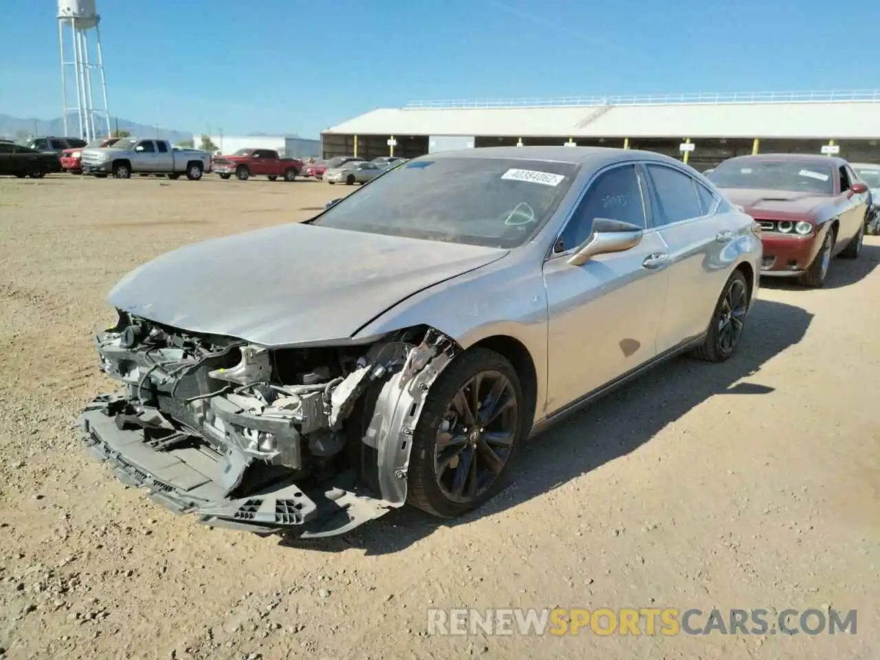 2 Photograph of a damaged car 58ABZ1B18KU028462 LEXUS ES350 2019