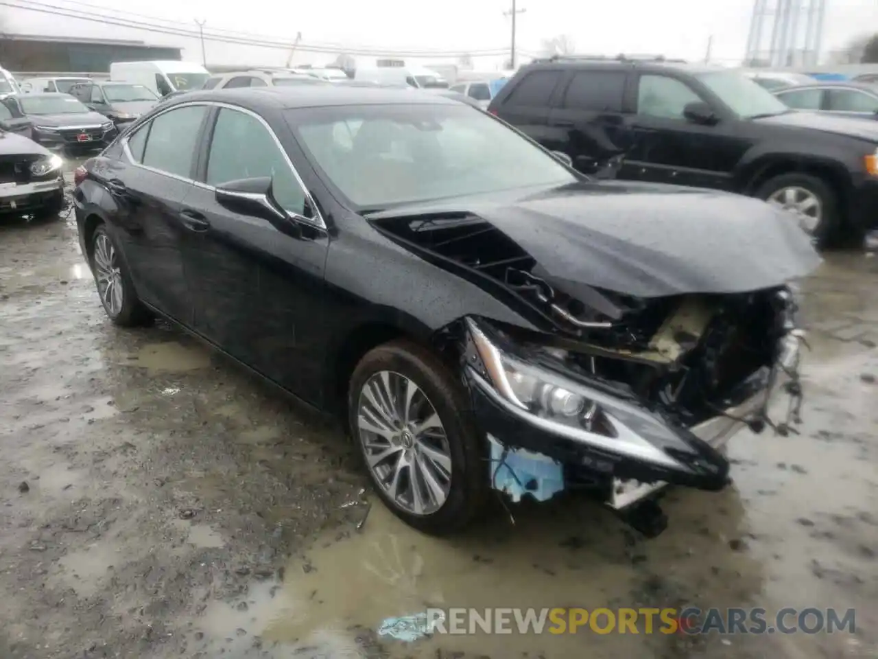 1 Photograph of a damaged car 58ABZ1B18KU033256 LEXUS ES350 2019