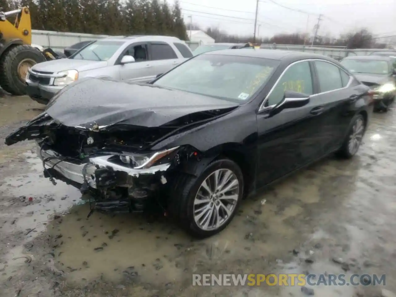 2 Photograph of a damaged car 58ABZ1B18KU033256 LEXUS ES350 2019