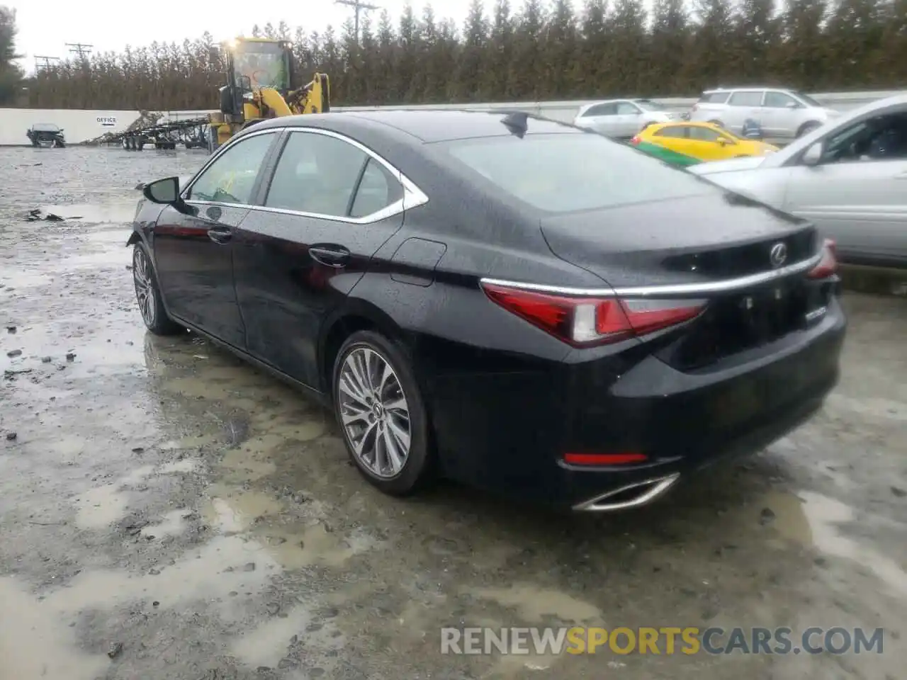 3 Photograph of a damaged car 58ABZ1B18KU033256 LEXUS ES350 2019