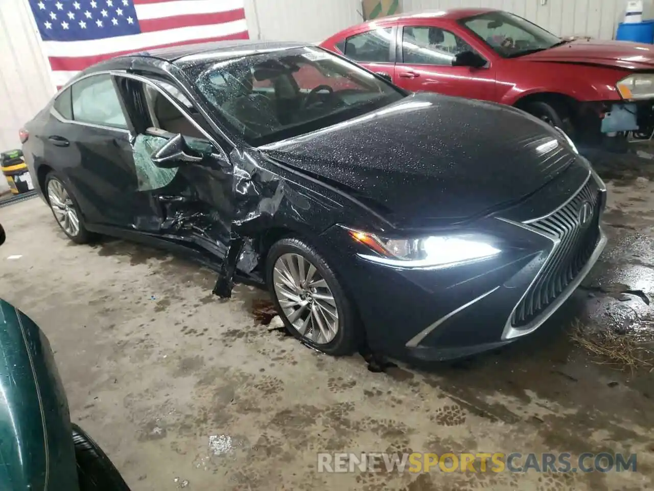 9 Photograph of a damaged car 58ABZ1B18KU033497 LEXUS ES350 2019