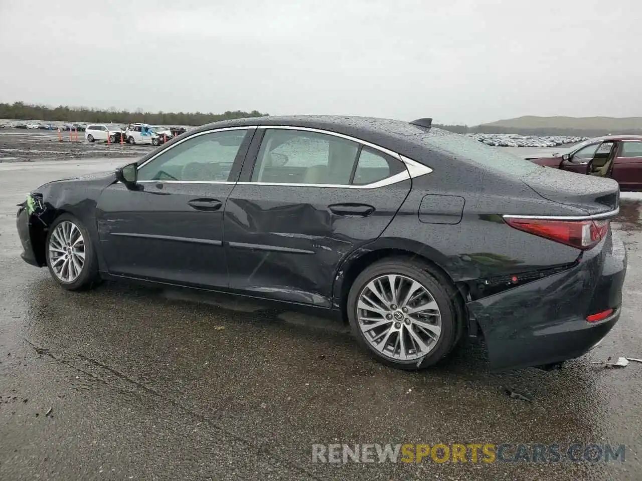 2 Photograph of a damaged car 58ABZ1B18KU036562 LEXUS ES350 2019